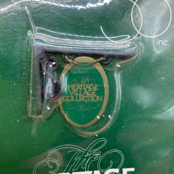 Department 56 Heritage Village Collections Accessory Hanging Metal Store Sign - Picture 1 of 3